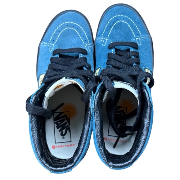 Vans Sk8-Hi Sneakers Womens 7 Mens 5.5 Parks Project Leave It Better High Top - Picture 6 of 11